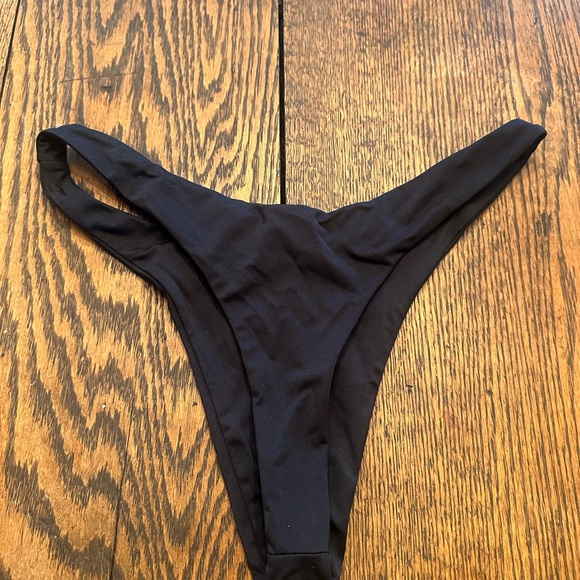 Monday Swimwear Classic Black Bikini Bottom - Picture 4 of 4